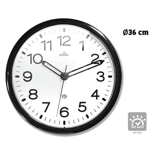 Orium automatic daylight saving time changing clock Orium Manutan.co.uk