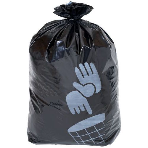 Black Bin Bags Recycling and Waste Manutan
