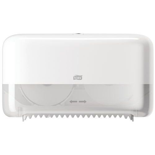 Tork double toilet paper dispenser - no spindle Tork double toilet paper dispenser - no spindle