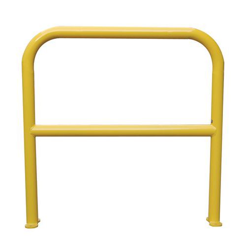 Reinforced safety barrier - Yellow RAL 1023 Reinforced safety barrier - Yellow RAL 1023