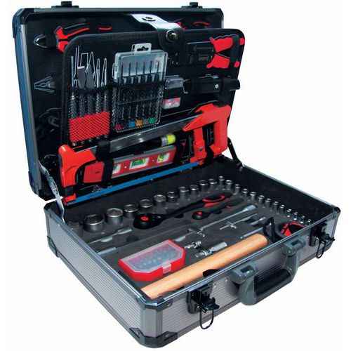 Toolbox - 127 pieces - Manutan.co.uk