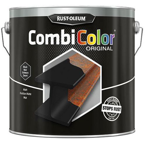 CombiColor matt black anti-rust paint - Rust-Oleum CombiColor matt black anti-rust paint - Rust-Oleum