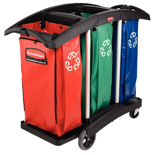 trolley with sorting bags (optional)