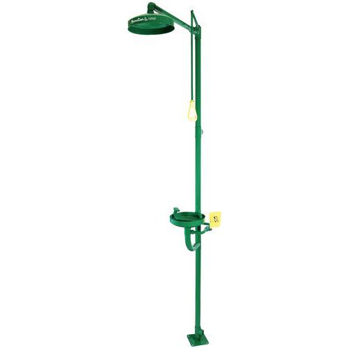 Combined shower and eyebath - Manutan Expert Combined shower and eyebath - Manutan Expert
