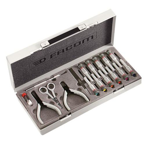 Box of 16 micro tools Manutan UK