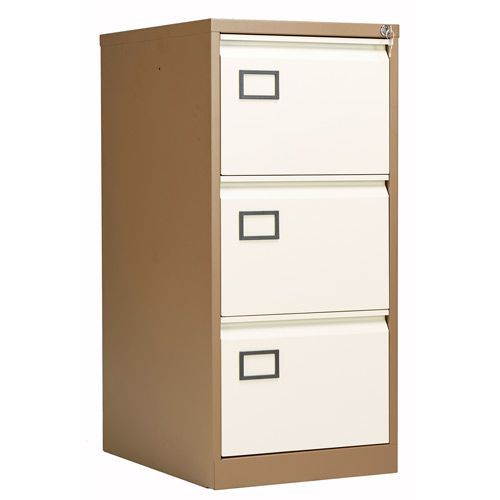 Bisley 3 Drawer Filing Cabinet Office Storage Manutan Uk