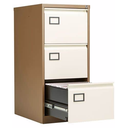 Bisley 3 Drawer Filing Cabinet Office Storage Manutan Uk