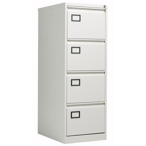 Bisley 4 Drawer Filing Cabinet Office Storage Manutan Uk