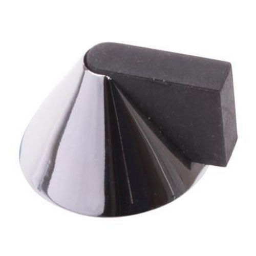 Designer Conical Door Stop 40 x 32mm Polished Chrome Ironmongery