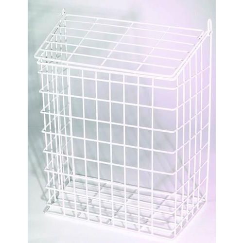 Letter Cage - 356 x 299 x 155mm - White Plastic Coated Letter Cage - 356 x 299 x 155mm - White Plastic Coated