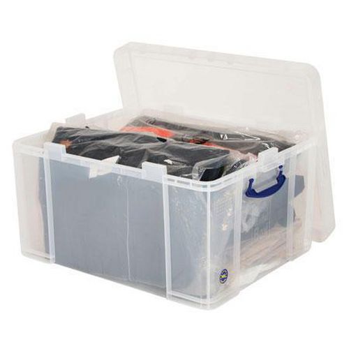 Really Useful Boxes 145L Blue, Black or Clear Manutan UK