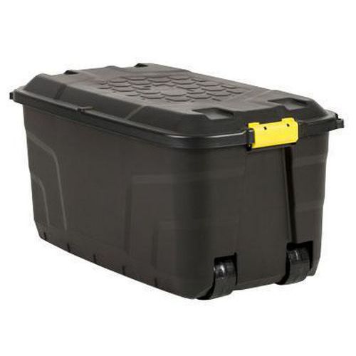 plastic storage chest with wheels
