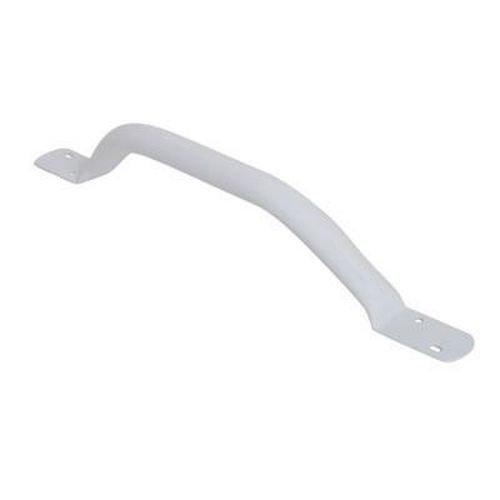 25mm Offset Flat End Steel Grab Rail - 710mm - White 25mm Offset Flat End Steel Grab Rail - 710mm - White