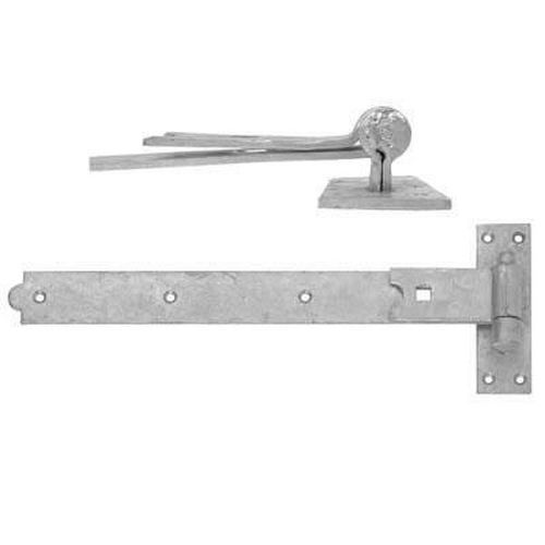 Heavy Duty Hook & Ride Hinge - 600 x 50mm - Galvanised Heavy Duty Hook & Ride Hinge - 600 x 50mm - Galvanised