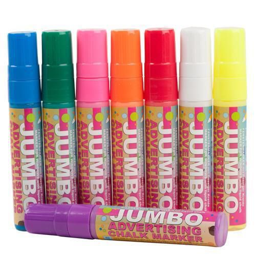 Assorted Chalk Pens Manutan UK Free Delivery