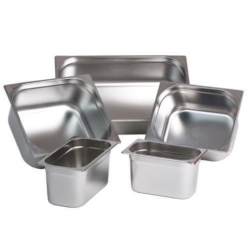 Stainless Steel Gastronorm Containers - Commercial Food Storage Stainless Steel Gastronorm Containers - Commercial Food Storage