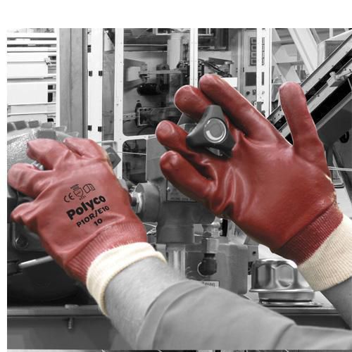 PVC Knit Wrist Glove PVC Knit Wrist Glove