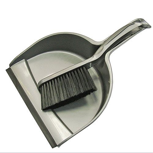 Plastic Dustpan And Brush Set Dustpan and Brushes Manutan UK