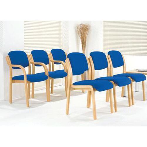 Stack chairs in a row for comfortable meeting room seating Stack chairs in a row for comfortable meeting room seating