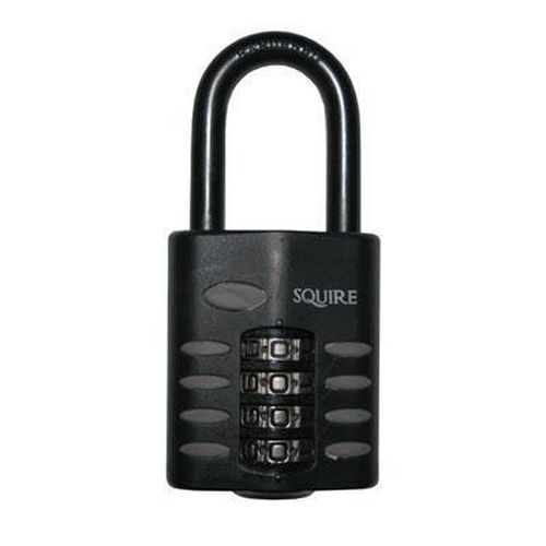 Squire Combi All Weather Padlock - 50mm - Extra Long Shackle Squire Combi All Weather Padlock - 50mm - Extra Long Shackle