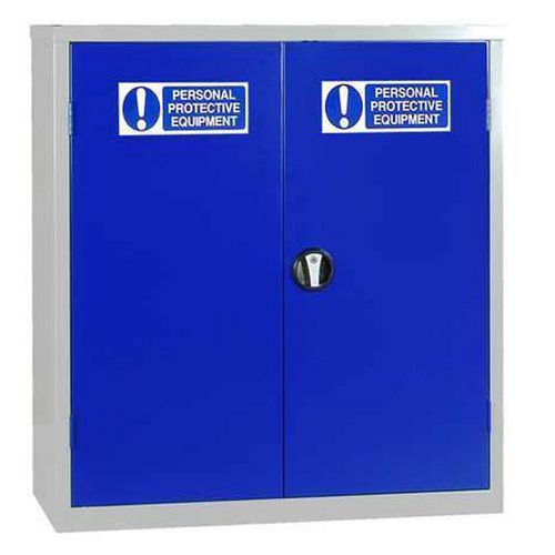 PPE Cupboard - Low Double Door Cabinet PPE Cupboard - Low Double Door Cabinet