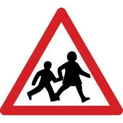 Children Crossing - Class 2 Sign Children Crossing - Class 2 Sign