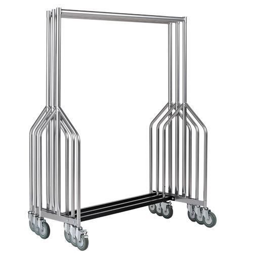 Nested heavy duty garment rails Nested heavy duty garment rails