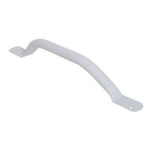 25mm Offset Flat End Steel Grab Rail - 610mm - White 25mm Offset Flat End Steel Grab Rail - 610mm - White