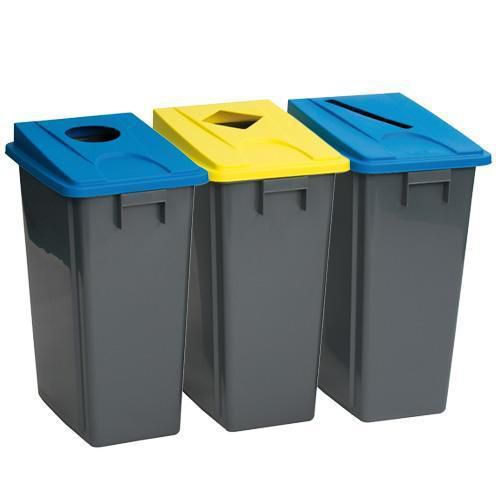 Recycling Waste Separation Bins Free Next Day Delivery Manutan UK