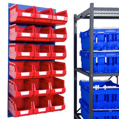 Storage Bin Kit with 18 x 3.5L Bins Manutan UK