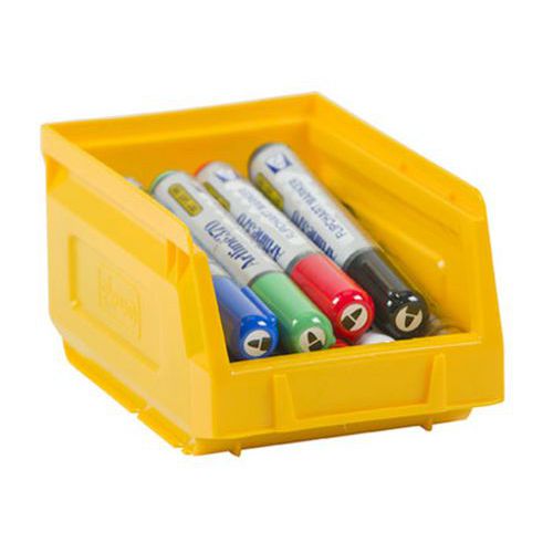 Manutan yellow picking storage bin 1L.