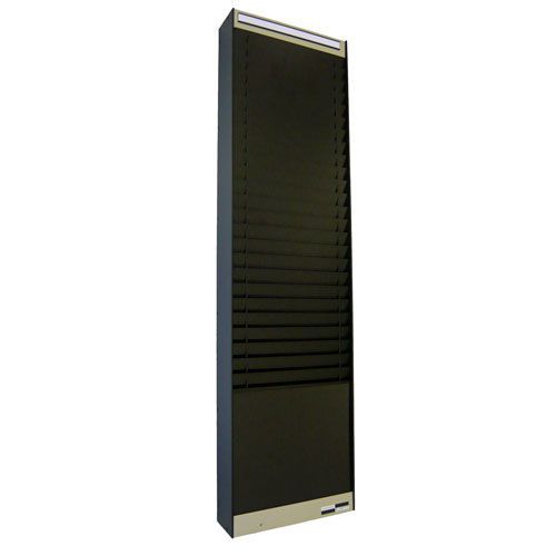 Fast Paper A4 Document Control Panel - 20 Compartment Wall Mount Black