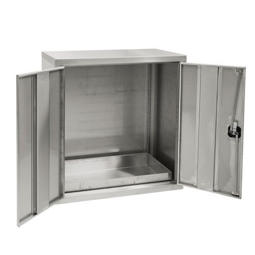 Stainless Steel Cabinet With Lock Wxd 900x450mm Manutan Uk