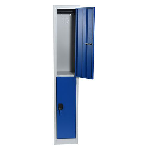 Open Blue Storage Lockers 2 Door - 1800x315x300mm Open Blue Storage Lockers 2 Door - 1800x315x300mm