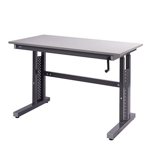 Height Adjustable Budget Workbench 730 950x1800 Manutan Uk