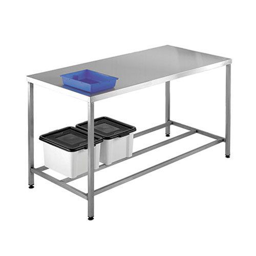 Hygienic Stainless Steel Workbench Hxw 840x1800 Manutan Uk