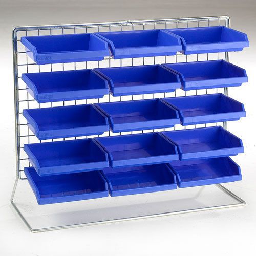 Visibin Bench Stand Kit With Bins Storage Bin Kits Manutan Uk