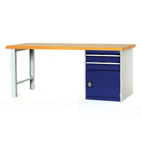 Bott Cubio workbench 2 Drawers Cupboard Unit Manutan UK