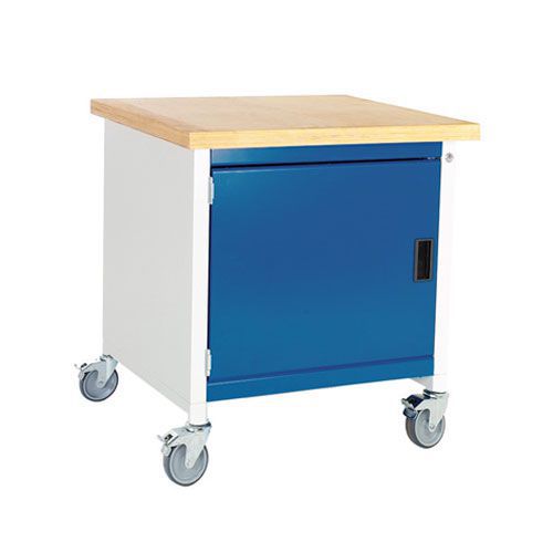 Bott Cubio Mobile Workbench With MPX Worktop HxWxD 840x750x750mm Bott Cubio Mobile Workbench With MPX Worktop HxWxD 840x750x750mm