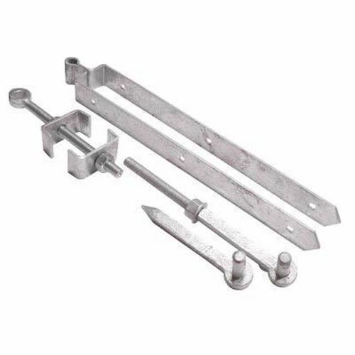 Adjustable Fieldgate Hinge Set - 600mm - Galvanised Adjustable Fieldgate Hinge Set - 600mm - Galvanised
