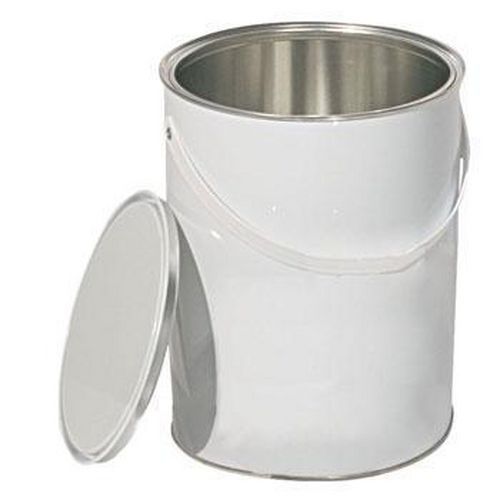 Open Top Metal Cans with Lids Storage Containers Manutan UK