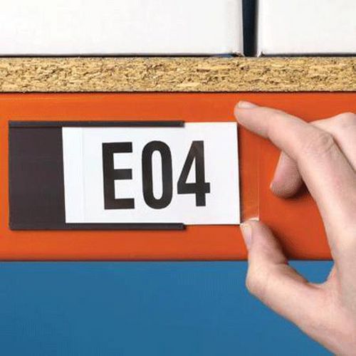 Magnetic Label Holders - 1m Strip Magnetic Label Holders - 1m Strip
