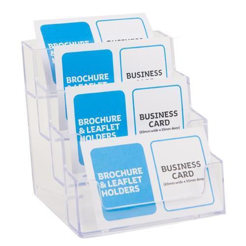 Business Card Holders Manutan UK Free Delivery