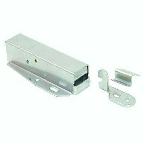 Heavy Duty Automatic Touch Latch 75mm Bright Zinc Plated