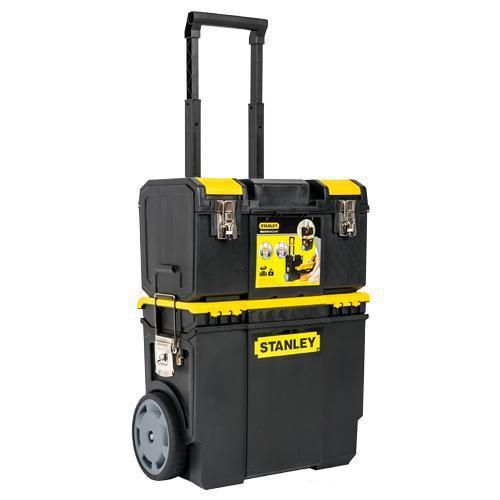 Stanley Mobile Work Centre: 3 in 1 with Toolbox | Manutan UK