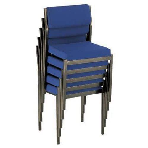 Denali Stackable Meeting Room Chairs With Steel Frame Manutan Uk