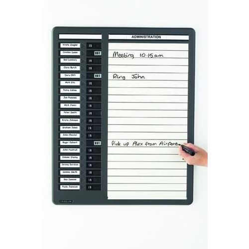 In And Out Message Boards for Office Attendance and Tracking