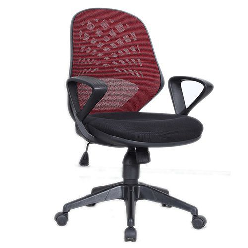 Halo Office Mesh Chair with Fixed Armrests Halo Office Mesh Chair with Fixed Armrests