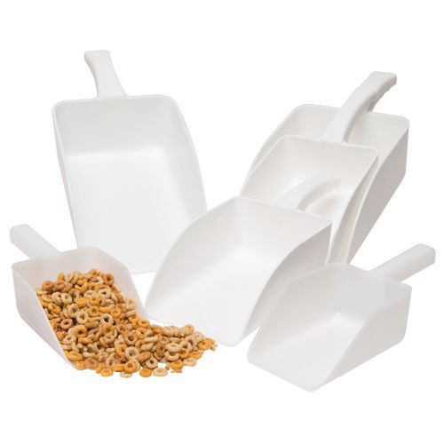 White Scoops Storage Containers Manutan UK