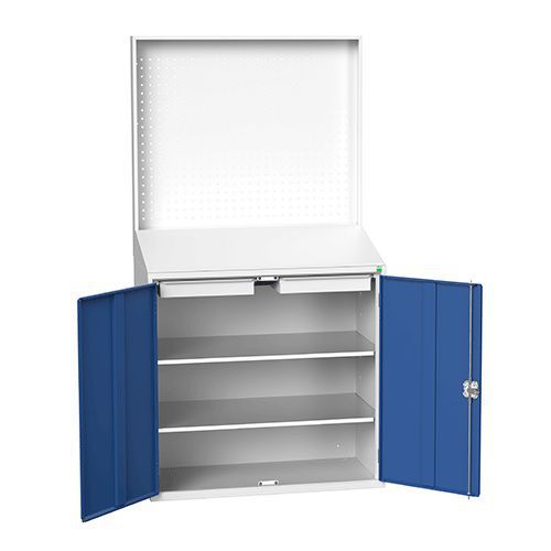 Bott Verso Document Station with Perforated Panel- 2000x1050x550mm Bott Verso Document Station with Perforated Panel- 2000x1050x550mm